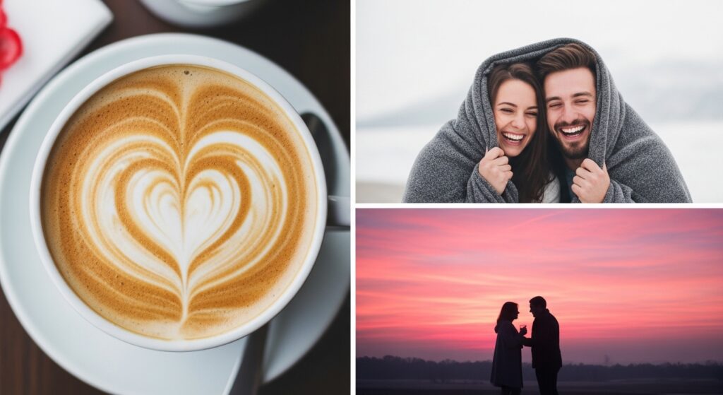 Verschiedene Arten von Liebes-Guten-Morgen-Bildern